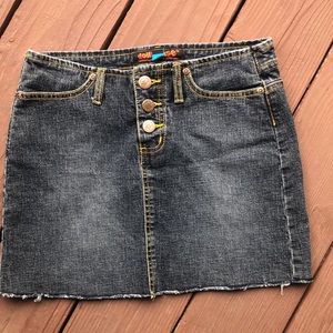 Dollhouse Jean skirt. Size 1/2.